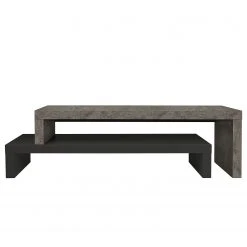 Temahome TV-Rack Detroit II - Beton Dekor / Schwarz -Wohnzimmermöbel boutique en ligne 1000198868 191209 09463500088 DETAILS P000000001000198868