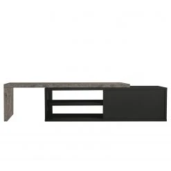 Temahome TV-Lowboard Detroit III - Beton Dekor / Schwarz -Wohnzimmermöbel boutique en ligne 1000198871 191209 09463700117 DETAILS P000000001000198871