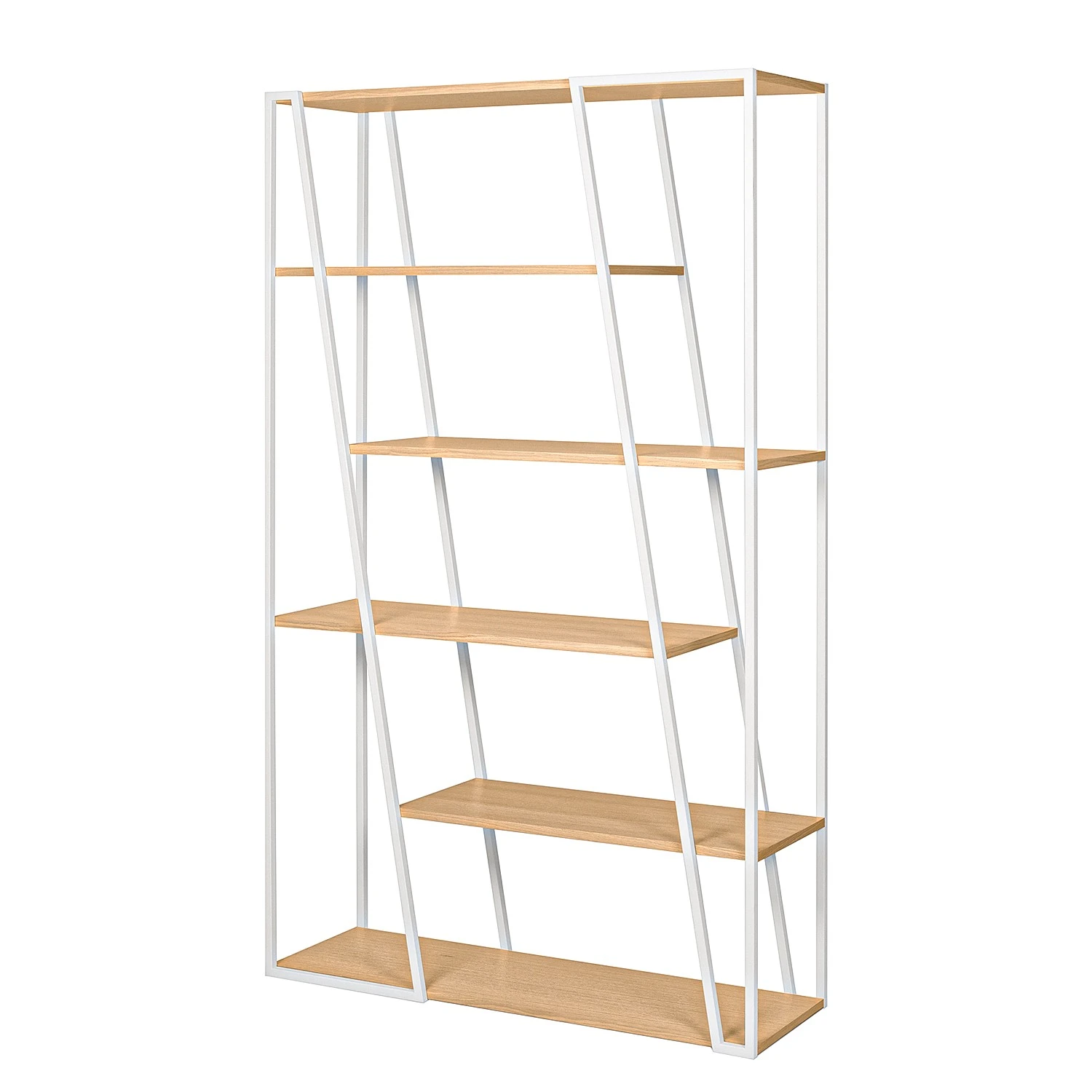 Temahome Regal Albi - Eiche / Weiß 6 Temahome Regal Albi - Eiche / Weiß – Bild 6