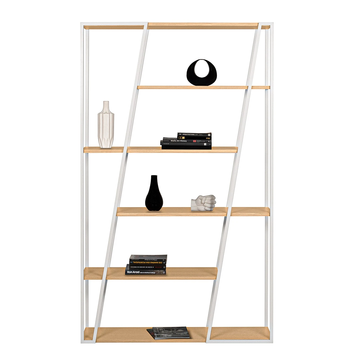 Temahome Regal Albi - Eiche / Weiß 7 Temahome Regal Albi - Eiche / Weiß – Bild 7