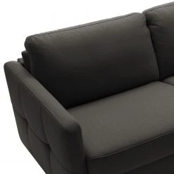Fredriks Ecksofa Barbon - Flachgewebe - Anthrazit - Breite: 256 cm - Longchair davorstehend rechts -Wohnzimmermöbel boutique en ligne 1000199807 200225 14061700427 DETAILS P000000001000199807