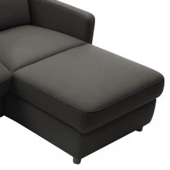 Fredriks Ecksofa Barbon - Flachgewebe - Anthrazit - Breite: 256 cm - Longchair davorstehend rechts -Wohnzimmermöbel boutique en ligne 1000199807 200225 14061700428 DETAILS P000000001000199807