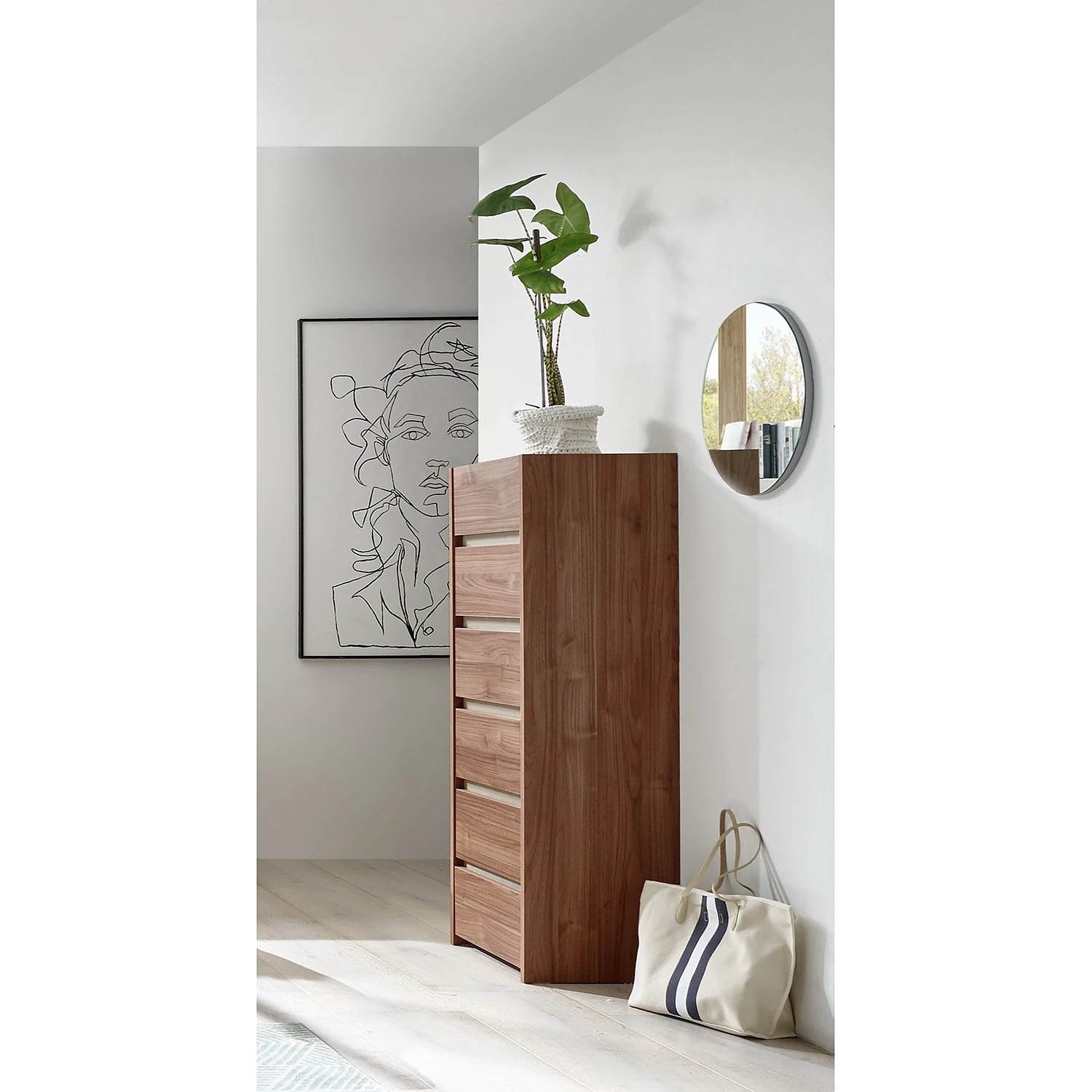 LC Spa Kommode Westwood V - Walnuss Dekor 2 LC Spa Kommode Westwood V - Walnuss Dekor – Bild 2