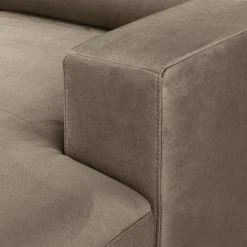 Fredriks Ecksofa Denny I - Antiklederlook - Taupe - Longchair davorstehend rechts -Wohnzimmermöbel boutique en ligne 1000199990 200205 11530600143 DETAILS P000000001000199990