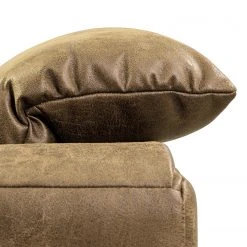 Fredriks Ecksofa Basin II - Kunstleder - Kokosnuss Braun - Longchair davorstehend links -Wohnzimmermöbel boutique en ligne 1000200003 200409 12381500060 DETAILS P000000001000200003