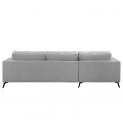 Fredriks Ecksofa Denny II - Webstoff - Hellgrau - Longchair davorstehend links -Wohnzimmermöbel boutique en ligne 1000200012 200205 11531000354 DETAILS P000000001000200012
