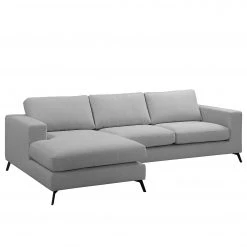 Fredriks Ecksofa Denny II - Webstoff - Hellgrau - Longchair davorstehend links -Wohnzimmermöbel boutique en ligne 1000200012 200205 11531000355 DETAILS P000000001000200012