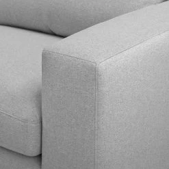 Fredriks Ecksofa Denny II - Webstoff - Hellgrau - Longchair davorstehend links -Wohnzimmermöbel boutique en ligne 1000200012 200205 11531000357 DETAILS P000000001000200012