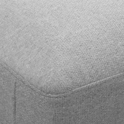 Fredriks Ecksofa Denny II - Webstoff - Hellgrau - Longchair davorstehend links -Wohnzimmermöbel boutique en ligne 1000200012 200205 11531000361 DETAILS P000000001000200012