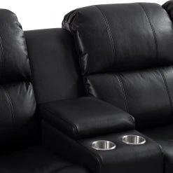 Modoform Ecksofa Mendis - Kunstleder - Schwarz - Ottomane davorstehend rechts 23 Modoform Ecksofa Mendis - Kunstleder - Schwarz - Ottomane davorstehend rechts -Wohnzimmermöbel boutique en ligne 1000200110 200730 06131700023 DETAILS P000000001000200110