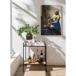 Red Living Servierwagen Coogee - Wildeiche Dekor / Schwarz -Wohnzimmermöbel boutique en ligne 1000200153 201016 13590900014 MOOD DETAILS P000000001000200153 mood