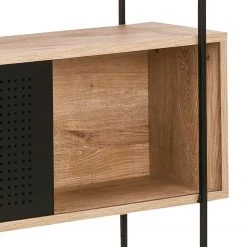 Norrwood Regal Alsace - Wildeiche Dekor / Schwarz -Wohnzimmermöbel boutique en ligne 1000200167 200205 06092500144 DETAILS P000000001000200167