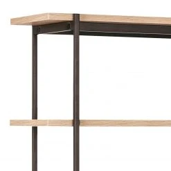 Norrwood Regal Alsace - Wildeiche Dekor / Schwarz -Wohnzimmermöbel boutique en ligne 1000200167 200205 06092500145 DETAILS P000000001000200167