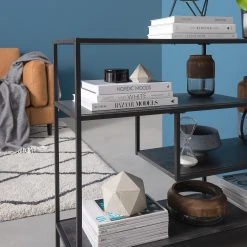 Fredriks Regal Meon V - Eiche Grau Dekor -Wohnzimmermöbel boutique en ligne 1000201094 201120 14485400019 DETAILS P000000001000201094