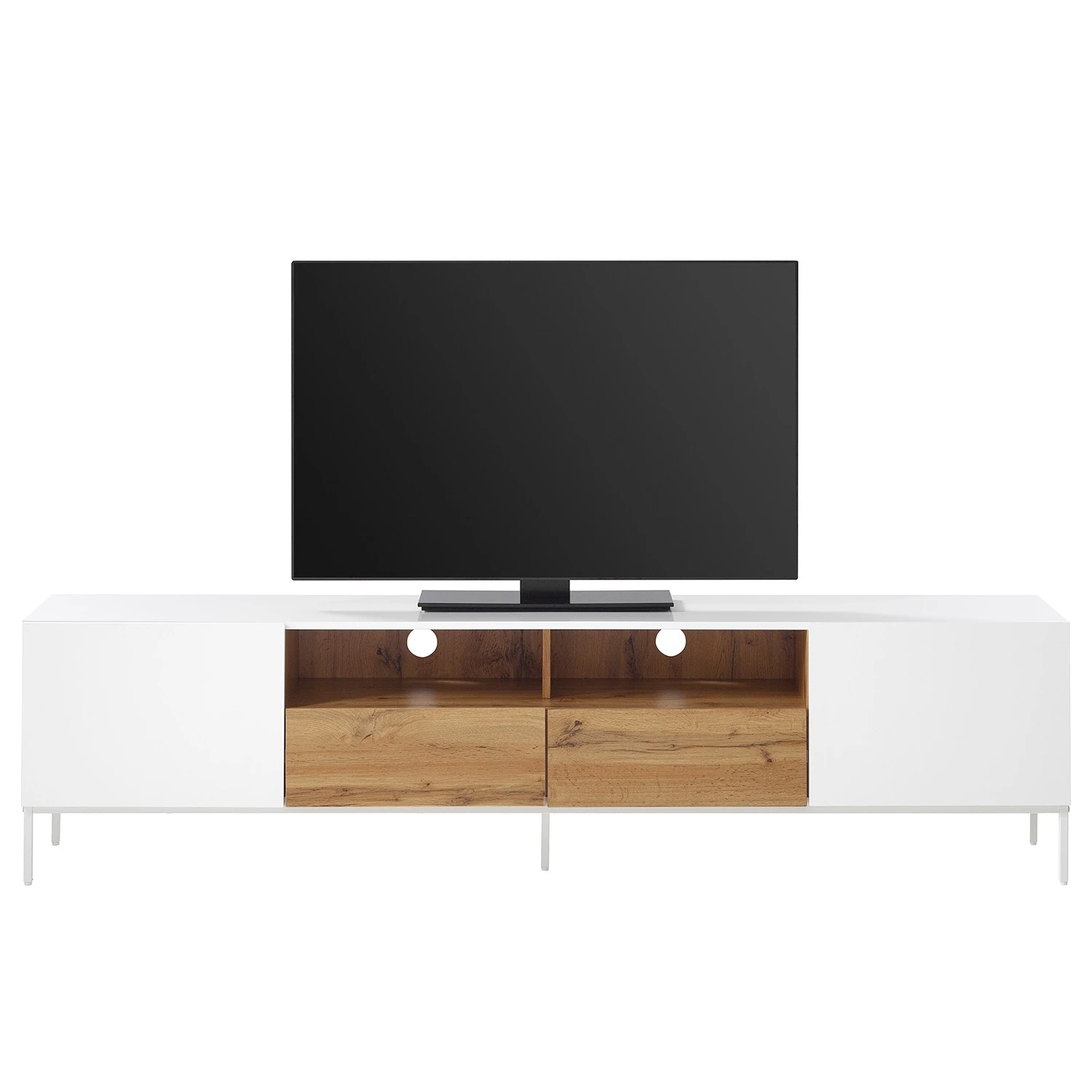 Fredriks TV-Lowboard Meon - Weiß 5 Fredriks TV-Lowboard Meon - Weiß – Bild 5