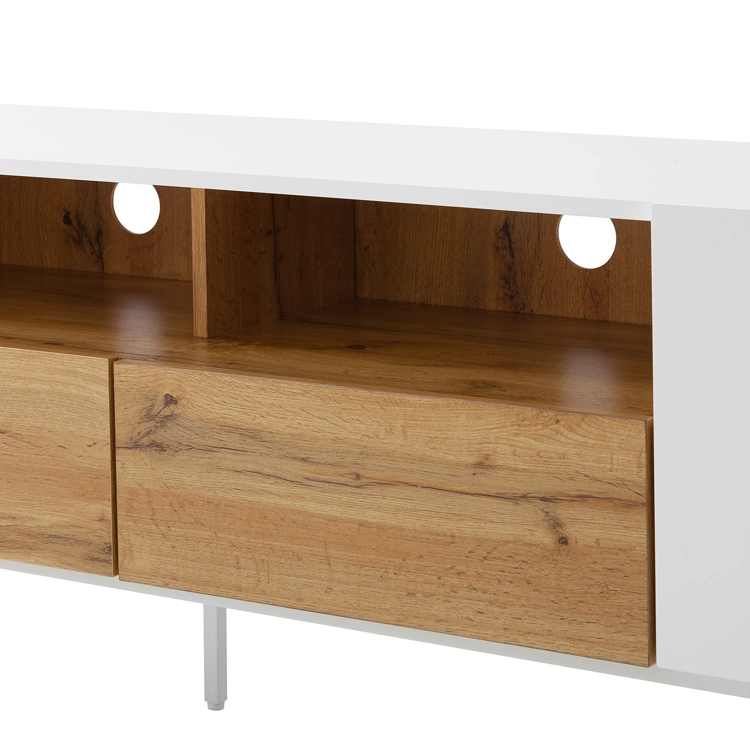 Fredriks TV-Lowboard Meon - Weiß 8 Fredriks TV-Lowboard Meon - Weiß – Bild 8