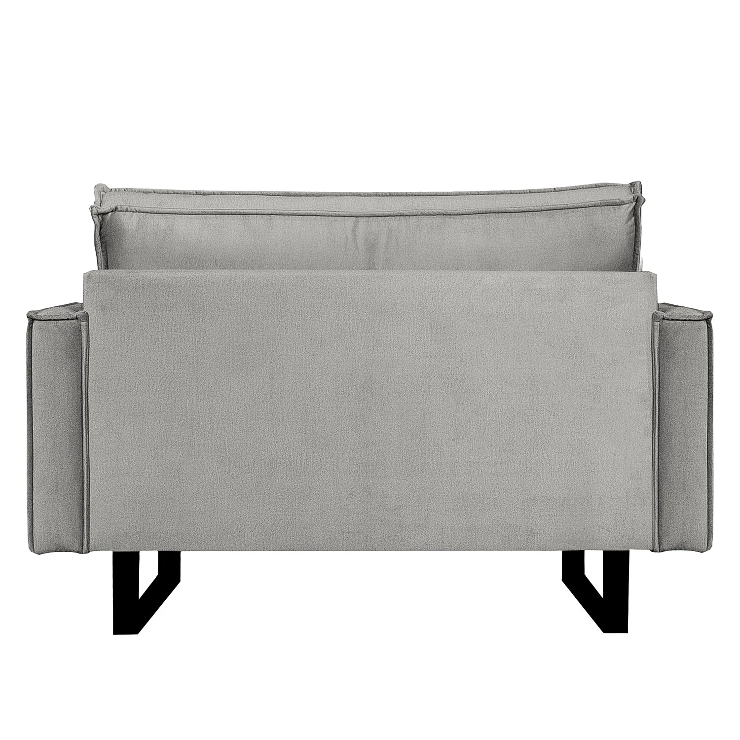 Ars manufacti Sessel Liel I - Samt Onoli: Hellgrau 5 Ars manufacti Sessel Liel I - Samt Onoli: Hellgrau – Bild 5