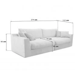 Fredriks Big Sofa Dixwell - Flachgewebe - Kaschmir -Wohnzimmermöbel boutique en ligne 1000202281 210330 06404500033 SKETCH DETAILS P000000001000202281 sketch