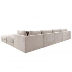 Fredriks Wohnlandschaft Dixwell I - Flachgewebe - Kaschmir - Ottomane davorstehend links -Wohnzimmermöbel boutique en ligne 1000202307 210330 06405600087 DETAILS P000000001000202307