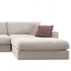 Fredriks Wohnlandschaft Dixwell II - Flachgewebe - Kaschmir - Ottomane davorstehend rechts -Wohnzimmermöbel boutique en ligne 1000202331 210330 06411300171 DETAILS P000000001000202331