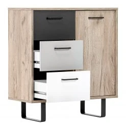 Norrwood Kommode Brookton I - Mehrfarbig / Eiche Dekor 29 Norrwood Kommode Brookton I - Mehrfarbig / Eiche Dekor -Wohnzimmermöbel boutique en ligne 1000202436 200124 09541300053 DETAILS P000000001000202436