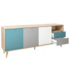 Norrwood Sideboard Bibury II - Mehrfarbig / Eiche Sonoma Dekor -Wohnzimmermöbel boutique en ligne 1000202461 200124 09542900165 DETAILS P000000001000202461