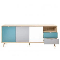 Norrwood Sideboard Bibury II - Mehrfarbig / Eiche Sonoma Dekor -Wohnzimmermöbel boutique en ligne 1000202461 200124 09542900168 DETAILS P000000001000202461