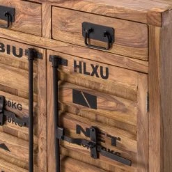 Wolf-Möbel Kommode Container II - Sheesham -Wohnzimmermöbel boutique en ligne 1000202467 201014 07094000005 DETAILS P000000001000202467