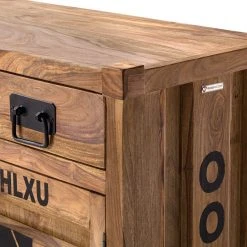 Wolf-Möbel Kommode Container II - Sheesham -Wohnzimmermöbel boutique en ligne 1000202467 201014 07094000006 DETAILS P000000001000202467