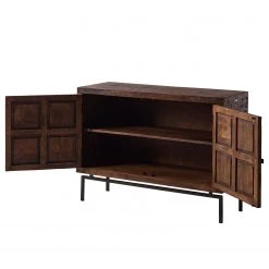 Wolf-Möbel Kommode Carving - Akazie massiv / Metall - Akazie / Schwarz 25 Wolf-Möbel Kommode Carving - Akazie massiv / Metall - Akazie / Schwarz -Wohnzimmermöbel boutique en ligne 1000202474 201008 14583000002 DETAILS P000000001000202474