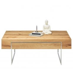 Loftscape Couchtisch Moab - Echtholzfurnier - Asteiche / Silber -Wohnzimmermöbel boutique en ligne 1000202489 200212 13210100024 DETAILS P000000001000202489