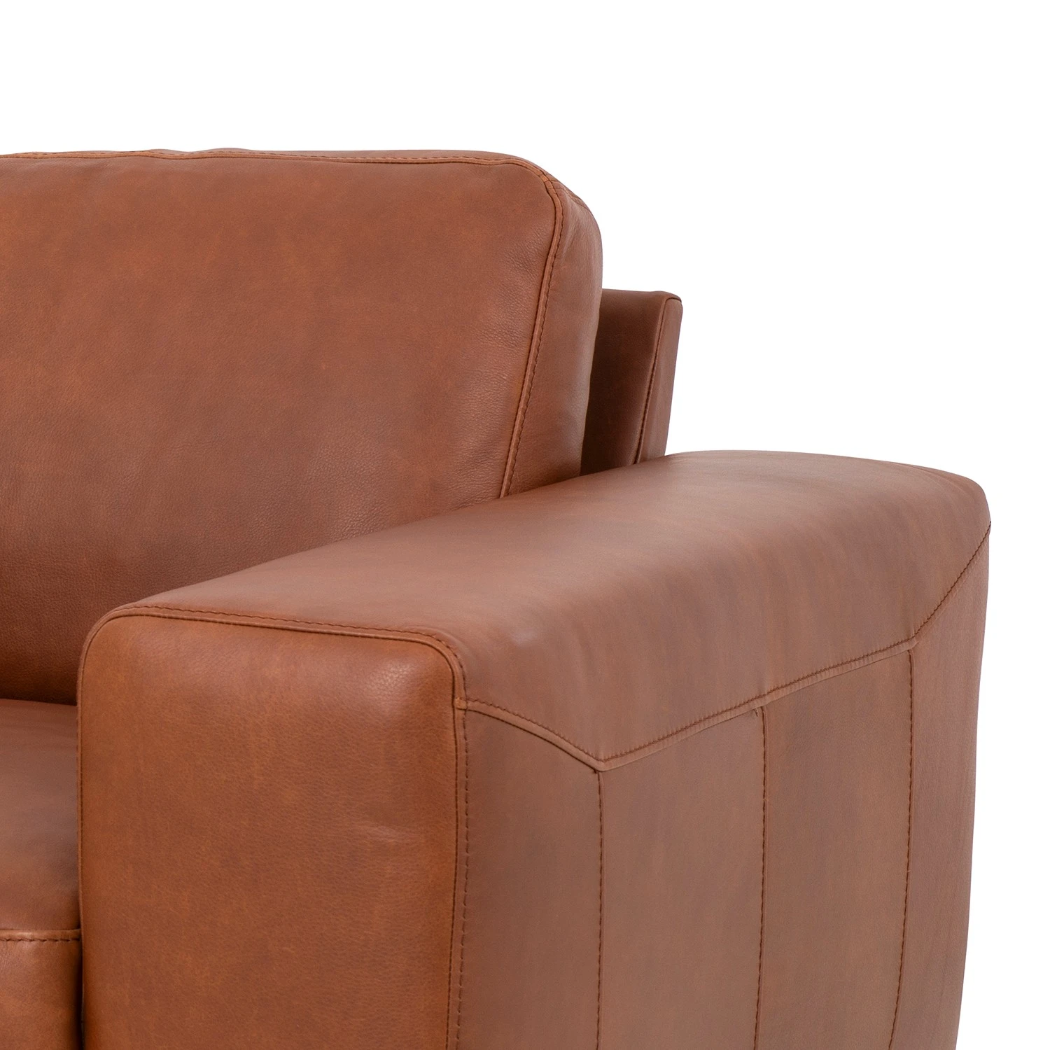 Studio Copenhagen Sofa Volx (2-Sitzer) - Anilinleder- Cognac 5 Studio Copenhagen Sofa Volx (2-Sitzer) - Anilinleder- Cognac – Bild 5