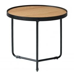 Fredriks Couchtischset Permet (2er-Set) - Echtholzfurnier - Eiche / Schwarz -Wohnzimmermöbel boutique en ligne 1000204348 200212 13333900018 DETAILS P000000001000204348