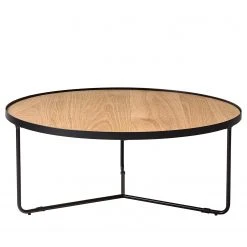 Fredriks Couchtischset Permet (2er-Set) - Echtholzfurnier - Eiche / Schwarz -Wohnzimmermöbel boutique en ligne 1000204348 200225 12594300001 DETAILS P000000001000204348