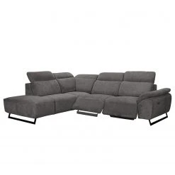 Fredriks Ecksofa NoHo - Microfaser - Grau - Ottomane davorstehend links - Relaxfunktion -Wohnzimmermöbel boutique en ligne 1000205275 200310 12363201395 DETAILS P000000001000205275