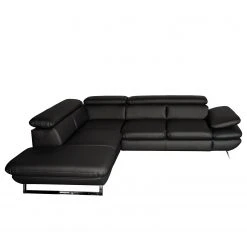 Fredriks Ecksofa Graford II - Kunstleder - Schwarz - Ottomane davorstehend links - Keine Funktion -Wohnzimmermöbel boutique en ligne 1000205309 200310 12371001750 DETAILS P000000001000205309