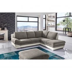 Fredriks Ecksofa Gerton - Kunstleder - Grauweiß - Ottomane davorstehend rechts -Wohnzimmermöbel boutique en ligne 1000205321 200310 12371901862 MOOD DETAILS P000000001000205321 mood