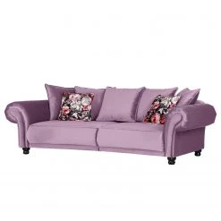 Ridgevalley Bigsofa Lusse - Samt - Lipstick Pink