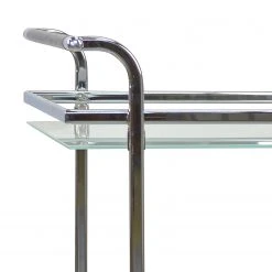 Jack & Alice Servierwagen Vonore - Glas / Metall - Chrom -Wohnzimmermöbel boutique en ligne 1000206267 200218 13102500015 DETAILS P000000001000206267