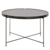 Norrwood Couchtisch Noxon - Glas / Metall - Schwarz