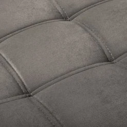 Red Living Sofa Elnora (3-Sitzer) - Samt - Grau -Wohnzimmermöbel boutique en ligne 1000206629 200302 15040900068 DETAILS P000000001000206629