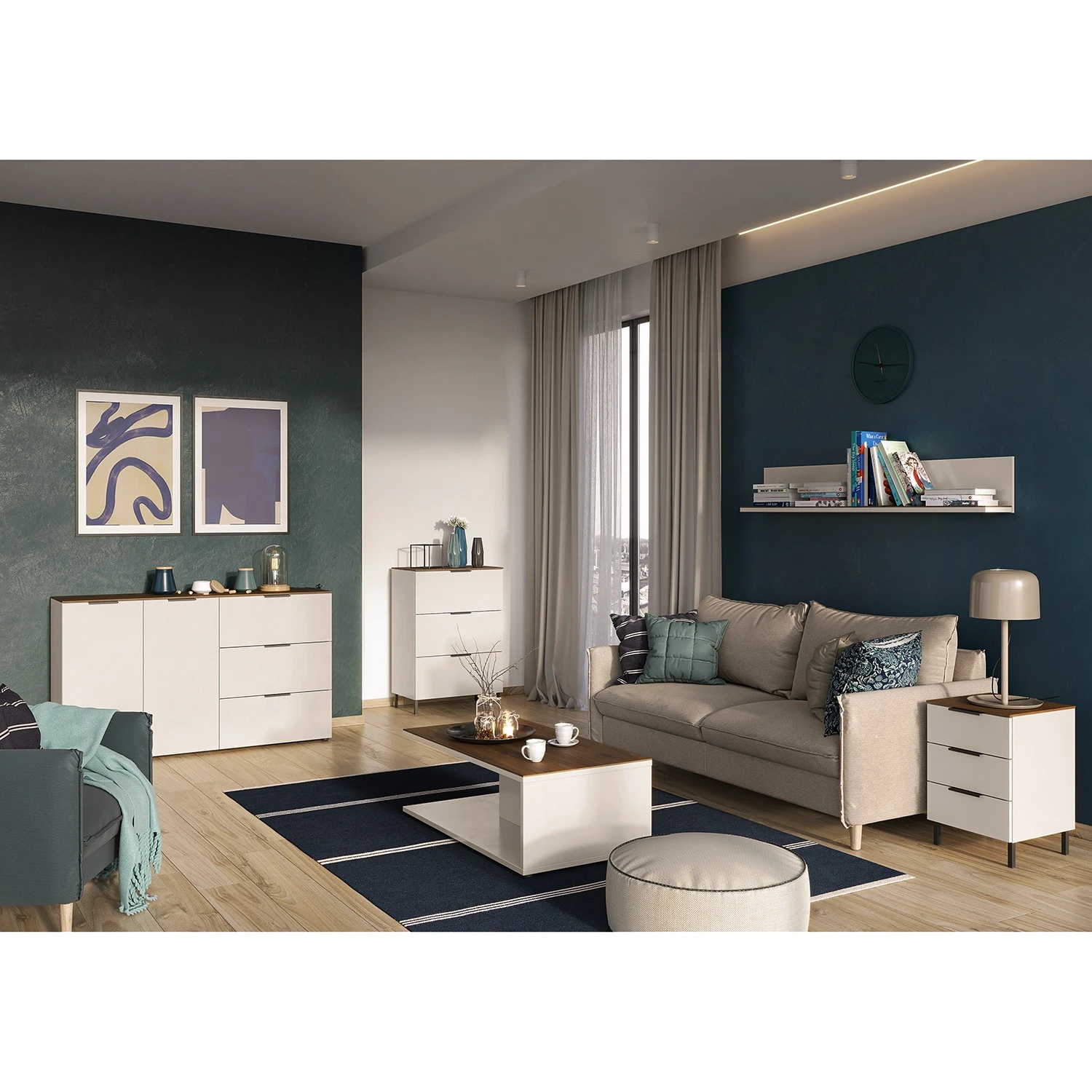 Germania Beistelltisch California - Kaschmir 3 Germania Beistelltisch California - Kaschmir – Bild 3