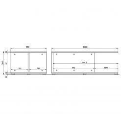 Germania Couchtisch California - Kaschmir 15 Germania Couchtisch California - Kaschmir -Wohnzimmermöbel boutique en ligne 1000206670 200305 17322700080 SKETCH DETAILS P000000001000206670 sketch