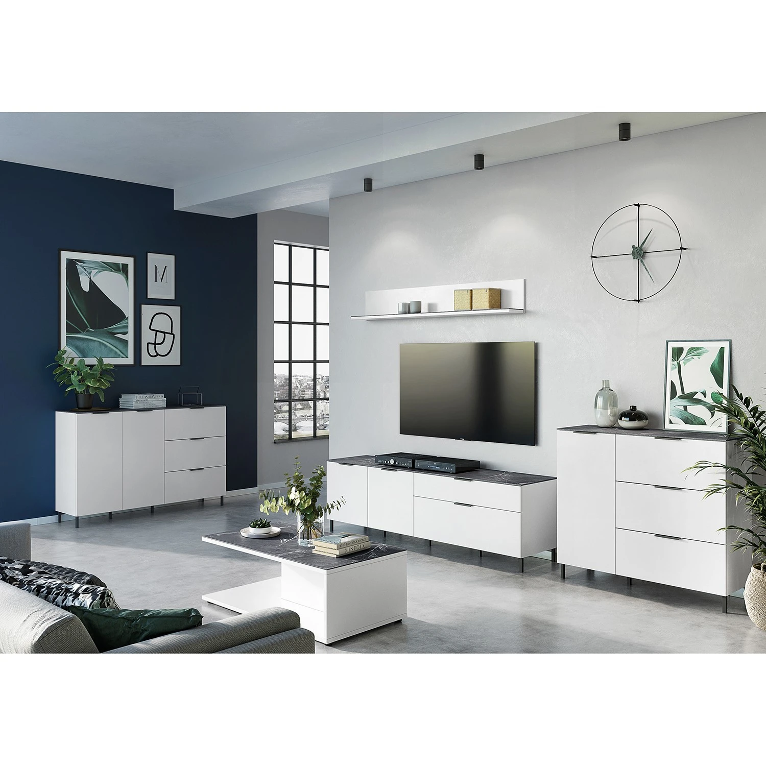 Germania Couchtisch California - Weiß 3 Germania Couchtisch California - Weiß – Bild 3