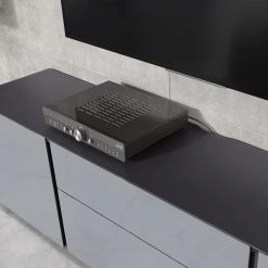 Germania TV-Lowboard Mesa II - Glas - Silbergrau / Graphit -Wohnzimmermöbel boutique en ligne 1000206717 200305 17324000292 DETAILS P000000001000206717