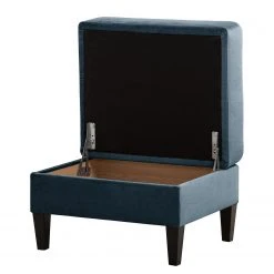 Norrwood Polsterhocker Koski I - Webstoff - Webstoff Lito: Marineblau -Wohnzimmermöbel boutique en ligne 1000207104 200709 15464600315 DETAILS P000000001000207104