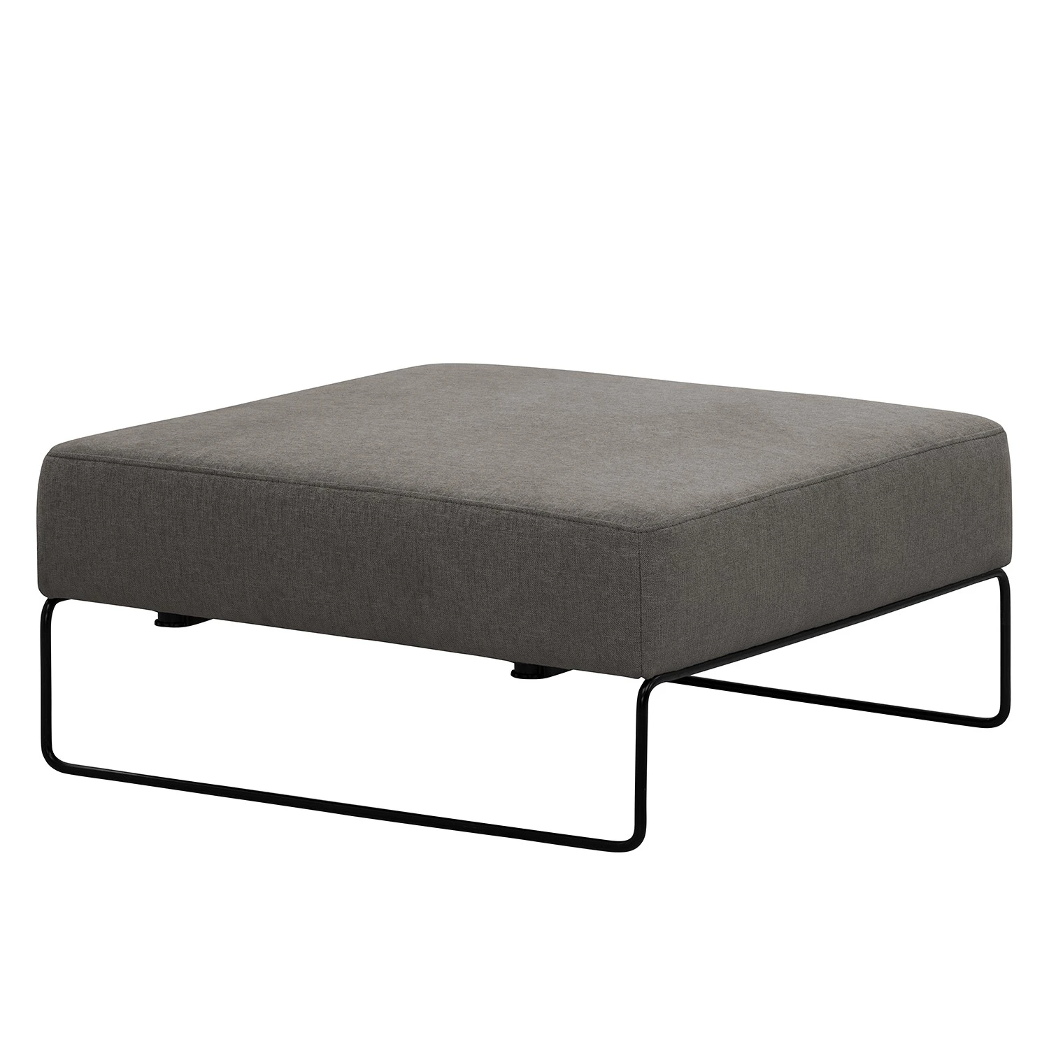 Norrwood Polsterhocker Litti I - Webstoff - Webstoff Nere: Grau 5 Norrwood Polsterhocker Litti I - Webstoff - Webstoff Nere: Grau – Bild 5