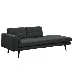 Norrwood Recamiere Vagnas I - Webstoff Nere: Schwarz - Armlehne davorstehend links -Wohnzimmermöbel boutique en ligne 1000207280 200709 15502901825 DETAILS P000000001000207280