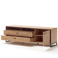 Loftscape TV-Lowboard Buena - Balkeneiche Dekor / Anthrazit -Wohnzimmermöbel boutique en ligne 1000207345 200317 14281000013 DETAILS P000000001000207345