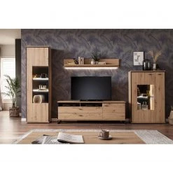 Loftscape Highboard Buena - Balkeneiche Dekor / Anthrazit -Wohnzimmermöbel boutique en ligne 1000207347 200317 14281900023 MOOD DETAILS P000000001000207347 mood